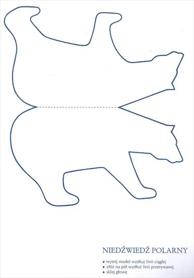 origami-kirigami i inne składanki - Niedźwiedź 1.jpg