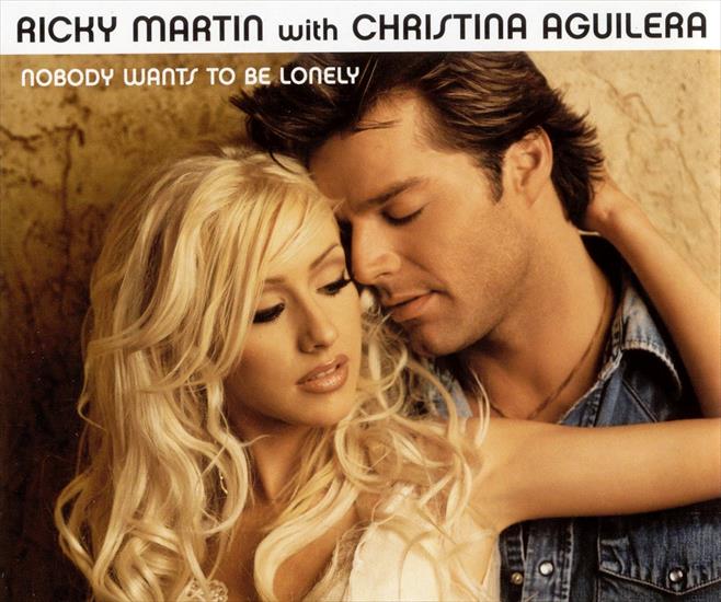 Covers - Nobody Wants To Be Lonely CDS - Ricky Martin  Christina Aguilera Front 2001.jpg