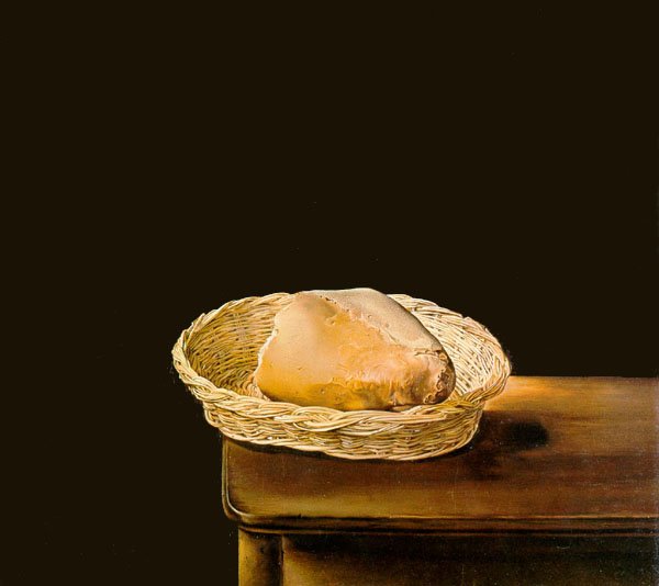 Salvador Dali - 1945 Salvador Dali - Koszyk z chlebem.jpg