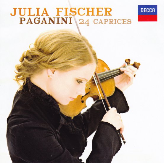 Julia Fischer - Paganini. 24 Caprices 2010 - front cover.jpg