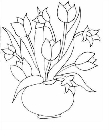 tulipany - tulipany w wazonie 03.JPG