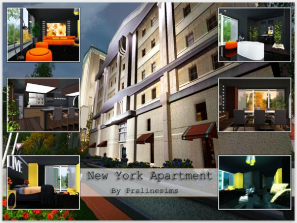 Apartamenty the sims 3 dodatki domy chomikuj - New York Apartment.jpg