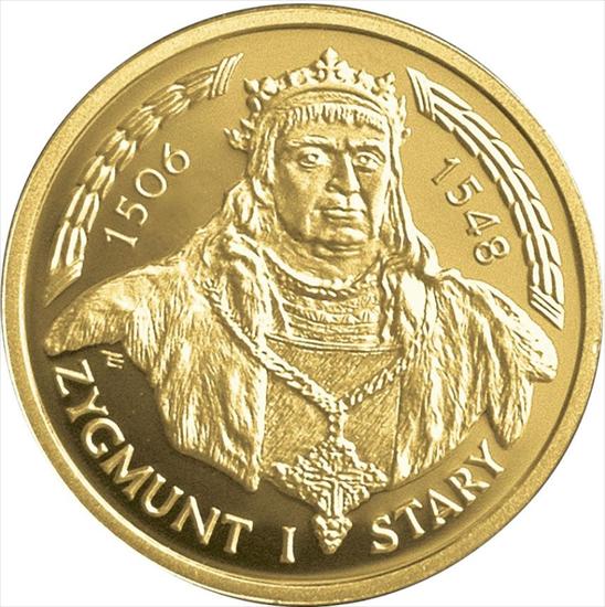 Monety Okolicznościowe Złote Au - 2004 - Zygmunt I Stary.JPG