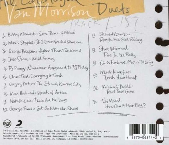 Van Morrison - Duets - Re-Working The Catalogue 2015 - back.jpg