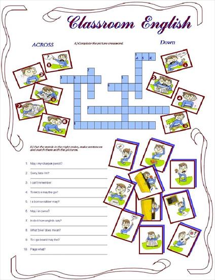Picture Worksheets - Classroom english.jpg