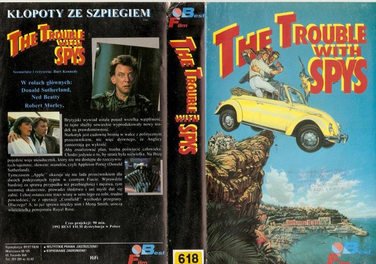Okładki VHS 2 - Kłopoty ze szpiegiem.jpg