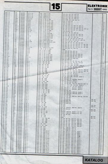 Katalog Zamienników Tranzystorów, Układów scalonych - Elektronik Hobby - ACY12-AD465.jpg