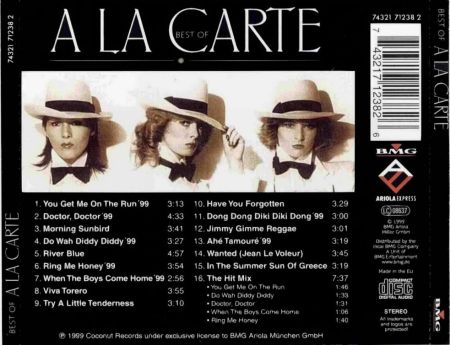 Best of ALACARTE - 00. A la Carte - Best of A La Carte 2001B.jpg