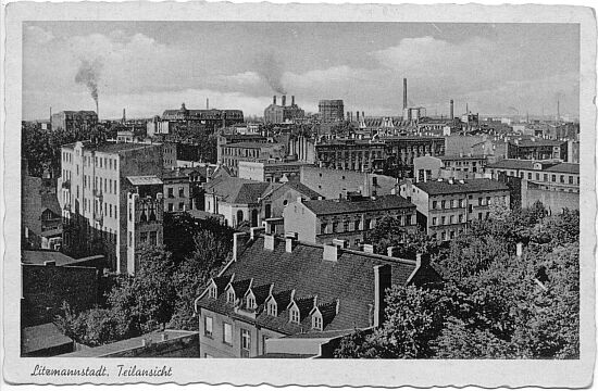 archiwa fotografia miasta polskie Łódź - ŁÓDŹ WIDOK OGÓLNY.jpg
