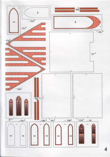 Modelik 2000-03 -  Kościół gotycki w Gryfinie XIIIw - 121.jpg