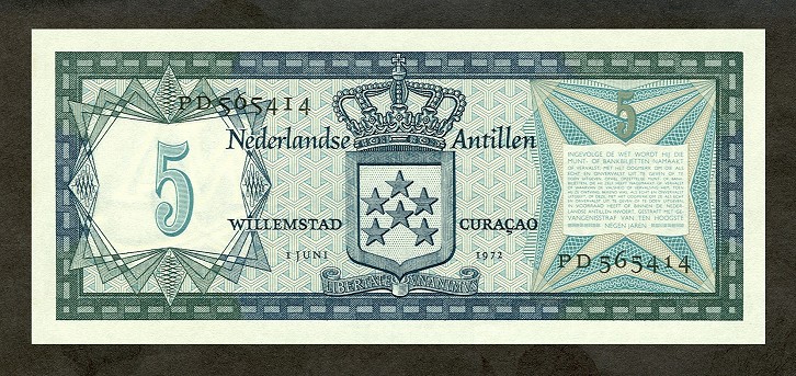 Netherlands Antilles - NetherlandsAntillesP8b-5Gulden-01061972-donatedth_b.jpg