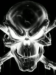 Tapety na fona - Black_N_White_Skull.jpg