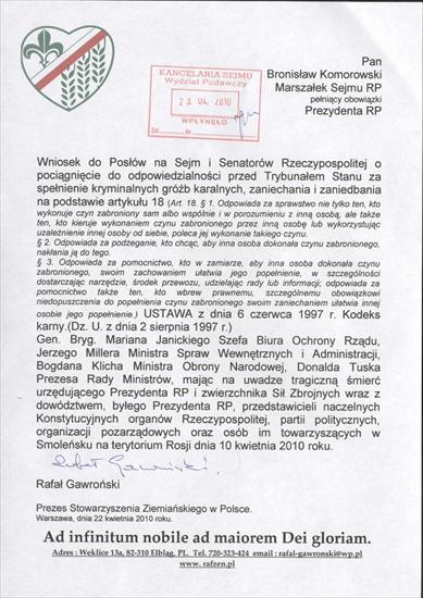 Katastrofa w Smoleńsku - Wniosek do Trybunalu Stanu 2.jpg