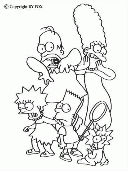 Simpsons - Simpsons - kolorowanka 125.GIF