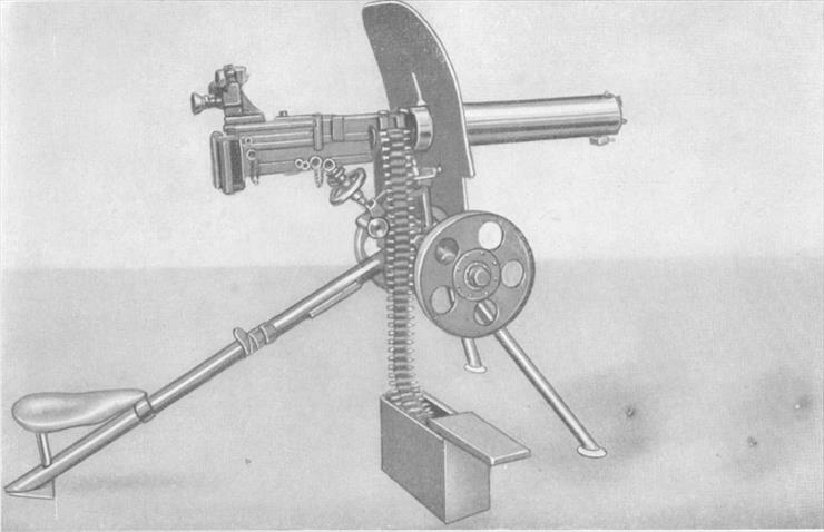 broń palna - Dreyse Machine Gun, Model 1912..jpg