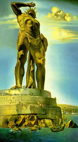 Salvador Dali - ponad 620 - 1954_01_The Colossus of Rhodes, 1954.jpg