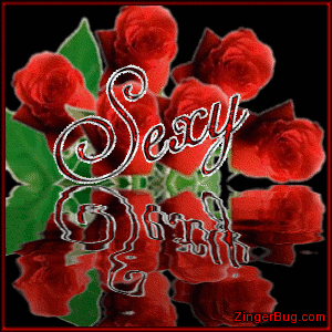 róże czerwone 2 - sexy_roses_reflected_in_animated_pool.gif
