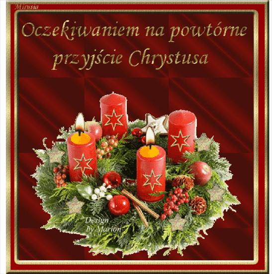 Świąteczne - adwent oczekiwanie na  Chrystusa31.gif