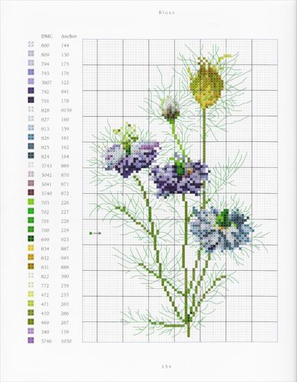 Haft Krzyżykowy Kolor - schema punto croce fiori-fiore di campo.jpg
