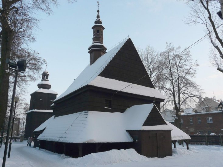 Kościoły drewniane - kościół, Miasteczko Śląskie..jpg