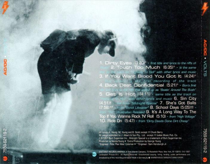 ACDC 1997  Volts - Album  ACDC - Volts back.jpg