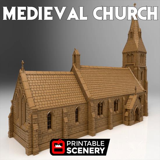 Budowle - Time Warp Europe - Medieval Church.stl.jpg